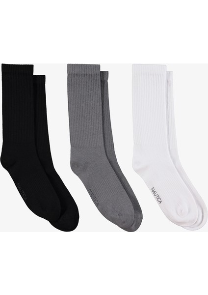 Unisex Siyah 3'lü Çorap 57SM22T.0TB