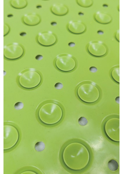 Dikdörtgen Delikli Kabartma Silikon Kaydırmaz Taban Duşakabin ve Banyo Matı (YEŞIL)(66X36) modelleri