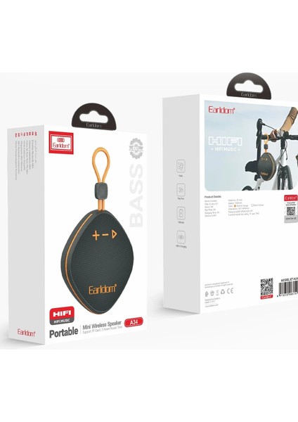 A34 Bt 5.3 Mini Kablosuz Hoparlör indirimleri