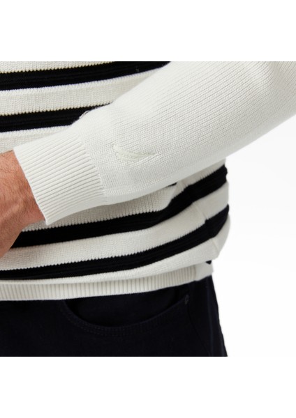 Erkek Krem Classic Fit Kazak S57216T.1MA