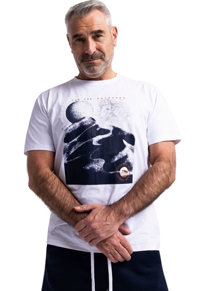 Sagnay - Casual T-Shirt Erkek Yeşil Tişört fiyatları