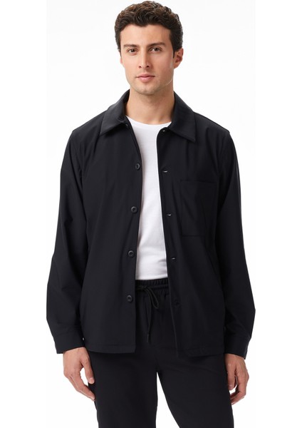 Erkek Siyah Regular Fit Gömlek W57700T.0TB