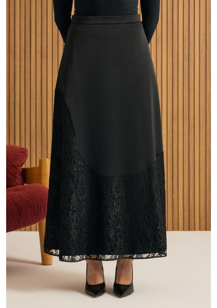 Dantel Garnili Etek modelleri