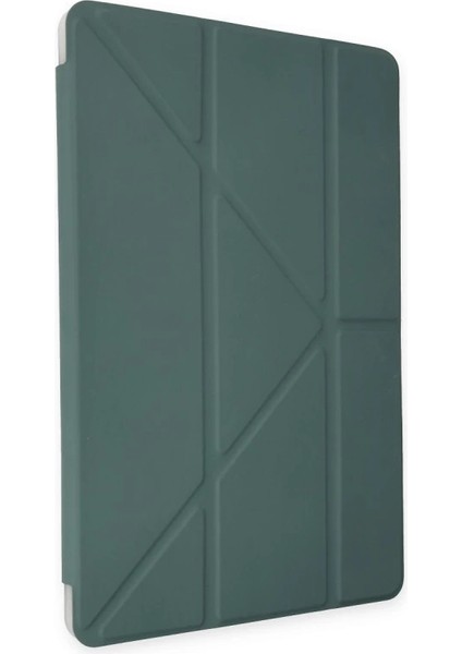 Buğz Ipad Pro 11 (2024) Kılıf Kalemlikli Mars Tablet Kılıfı - Koyu Yeşil fırsatları