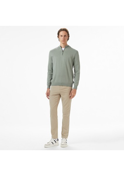 Erkek Yeşil Classic Fit Kazak S57104T.3LP modelleri