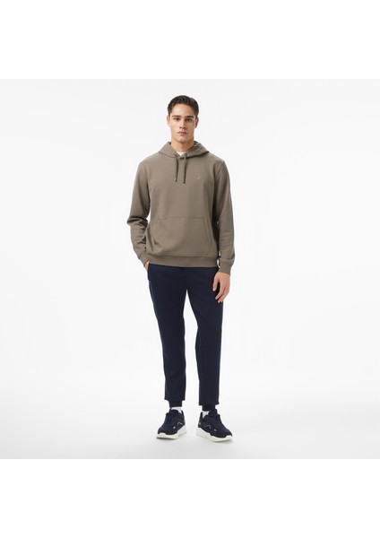 Erkek Kahverengi Classic Fit Kapüşonlu Sweatshirt K57226T.3BB modelleri