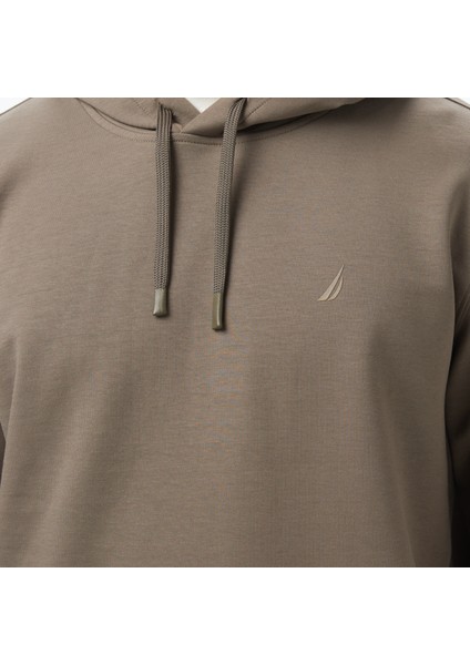 Erkek Kahverengi Classic Fit Kapüşonlu Sweatshirt K57226T.3BB indirimleri