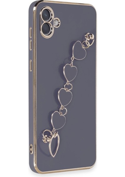 Buğz Samsung Galaxy A04E Kılıf Esila Silikon - Gri fiyatları