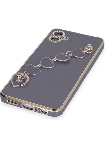 Buğz Samsung Galaxy A04E Kılıf Esila Silikon - Gri fırsatları