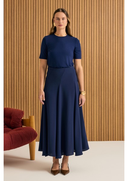 Kuplu Crep Kloş Etek fiyatları