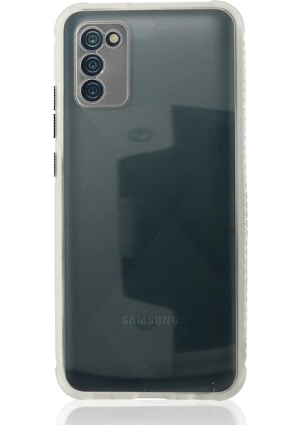 Samsung Galaxy A02S Kılıf Miami Şeffaf Silikon - Şeffaf