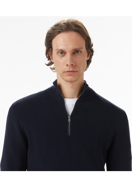 Erkek Lacivert Classic Fit Kazak S57300T.4NV fırsatları