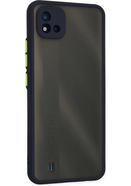Buğz Realme C11 2021 Kılıf Montreal Silikon Kapak - Lacivert fiyatları