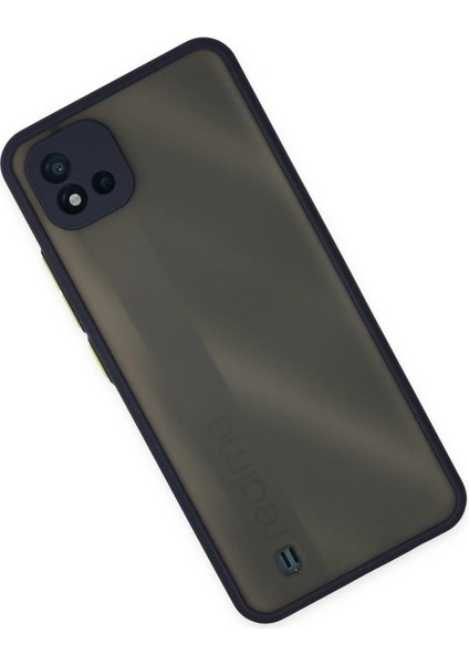 Buğz Realme C11 2021 Kılıf Montreal Silikon Kapak - Lacivert modelleri