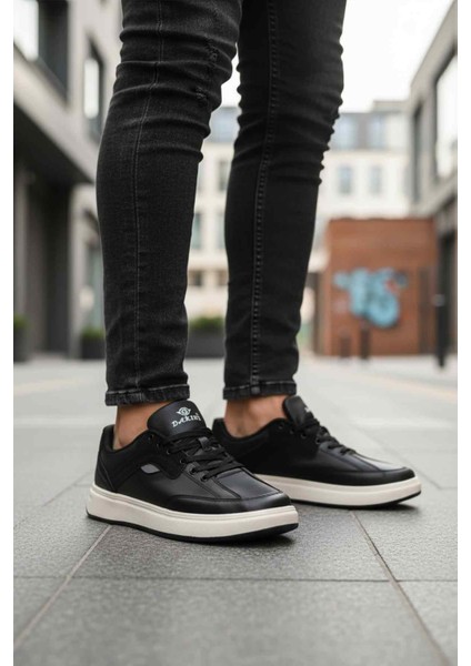 Siyah Beyaz Bağcıklı Erkek Casual Ayakkabı 508 M modelleri