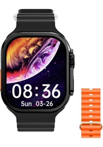 2025 Model Akıllı Saat Çift Kordon Ios ve Android Arama Cevaplama Sesli Asistan fırsatları