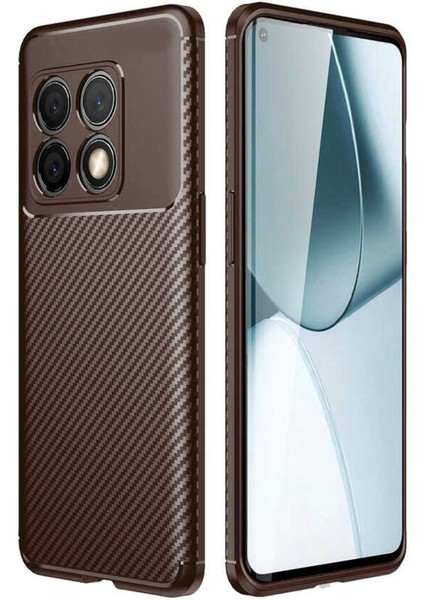 Mi 15T Uyumlu Kamera Korumalı Karbon Tasarım Koruyucu Lüx Silikon Kılıf