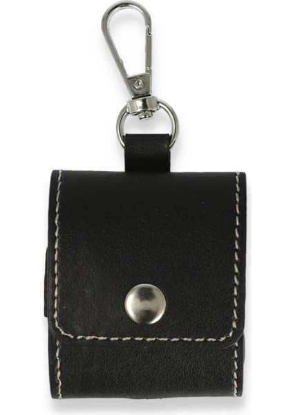 Buğz Airpods 2 (2.nesil) Askılı Kılıf - Siyah