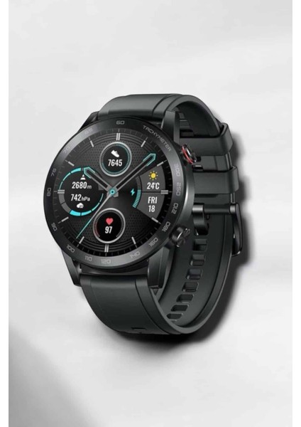 Nfc ve Kablosuz Şarjlı Akıllı Saat Ekg Nabız & Spor Modları ile Ios ve Android Uyumlu fırsatları