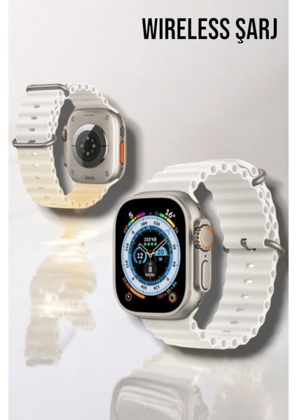 Bluetooth Bağlantılı 49MM Dokunmatik Akıllı Saat Sağlık ve Spor Takip Özellikli fırsatları