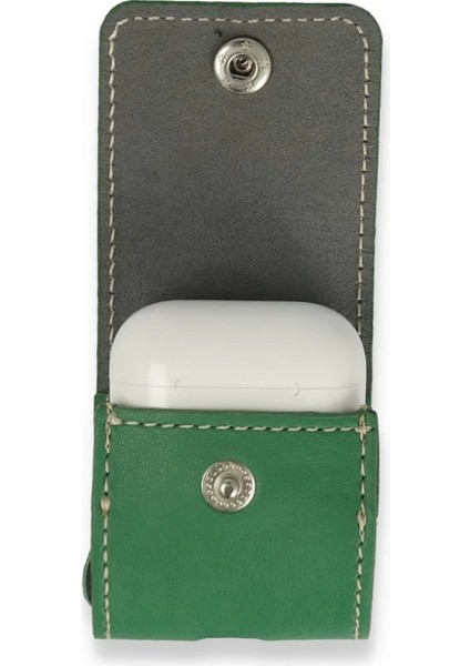 Buğz Airpods 2 (2.nesil) Askılı Kılıf - Yeşil fırsatları