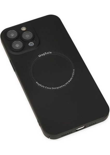 Buğz Iphone 13 Pro Kılıf Jack Magneticsafe Lens Silikon - Siyah modelleri