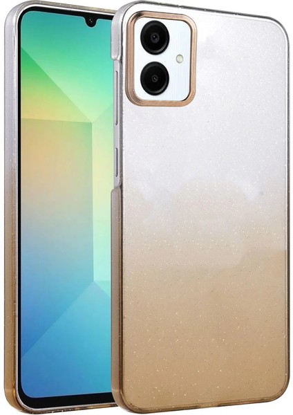 Buğz Samsung Galaxy A06 Glossy Kapak - Çöl Titanyum