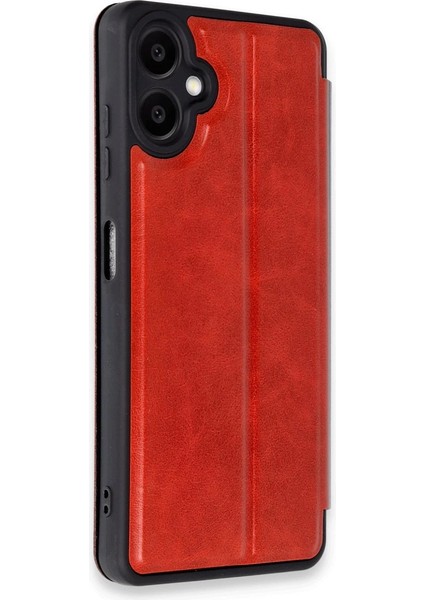 Buğz Samsung Galaxy A06 Kılıf Flip Cover - Kırmızı fiyatları