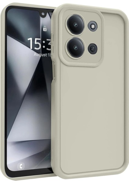 Xiaomi Redmi 15C 4g Viera Silikon - KREM-(5796)