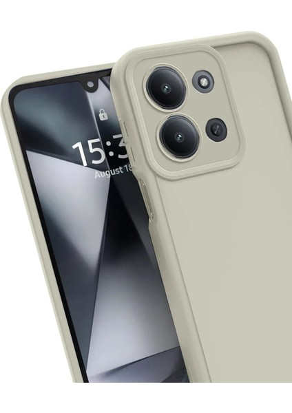 Xiaomi Redmi 15C 4g Viera Silikon - KREM-(5796) modelleri