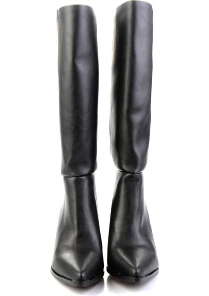 Siyah Kadın Çizme K03138060409 fırsatları