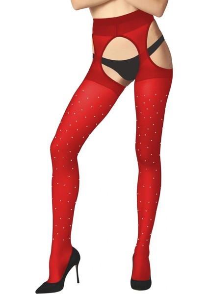 Daymod Fantazi Taşlı Külotlu Çorap