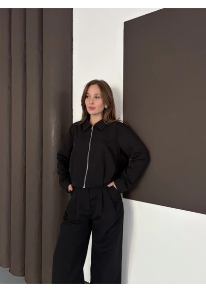 Trenç Takım Alt Üst Siyah Ons fiyatları