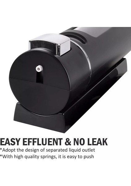 Dln Shop 2 Adet Siyah Duvara Monte Manuel Sabunluk Sıvı Lavabo Sabunluk El Sabunu D-52 modelleri