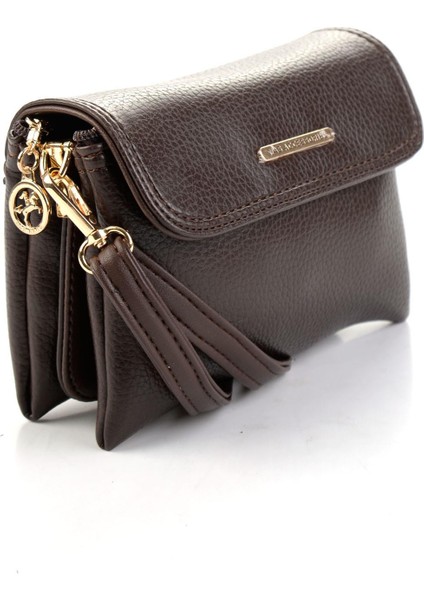 Kahve Kadın Postacı Çanta C06607143409 modelleri