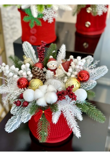 Yılbaşı Lüks Tasarım Masa Üstü Dekor indirimleri