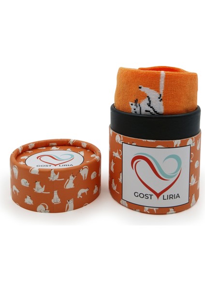 Silver Cat Socks – Desenli Unisex Soket Çorap fiyatları