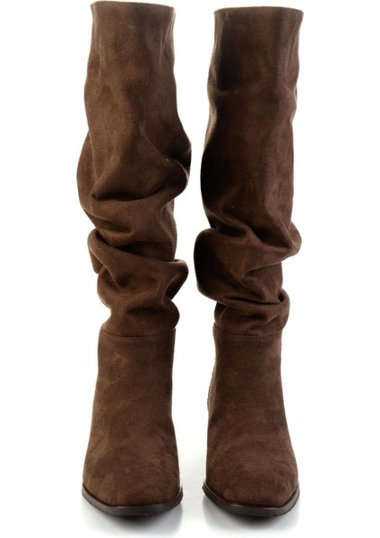 Kahve Kadın Çizme K03246280672 fırsatları