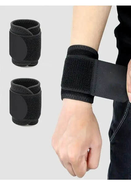 2 Adet Exp Bilek Bandajı Medikal Ayarlanabilir Bilek Bandajı Ateli Spor Bandı Bilek Sargı Destekleme Burkulma Aparatı Adet