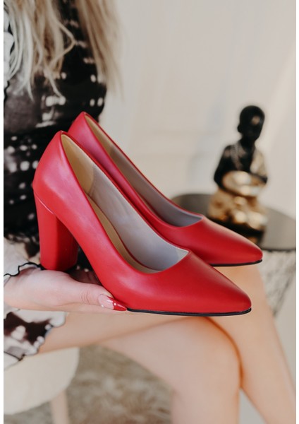 Giort Kırmızı Cilt Topuklu Ayakkabı fiyatları