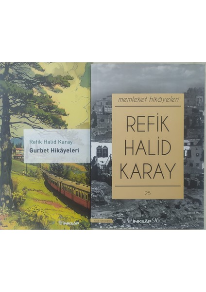 Inkılap Kitabevi Memleket Hikayeleri+Gurbet Hikayeleri Refik Halid Karay