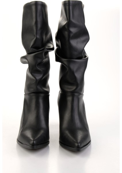 Siyah Kadın Çizme K03138060309 fırsatları