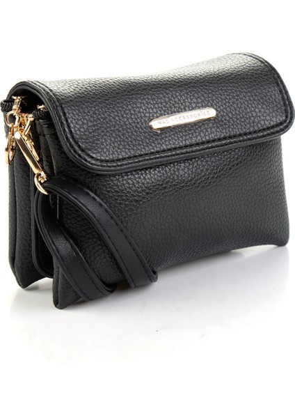 Siyah Kadın Postacı Çanta C06607143409 modelleri