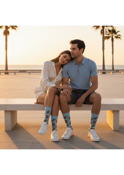 Cute Dog Socks – Desenli Unisex Soket Çorap