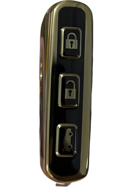 Volvo 2021-25 Model XC40 XC90 XC70 S60 Anahtar Kılıfı Siyah Gold fiyatları