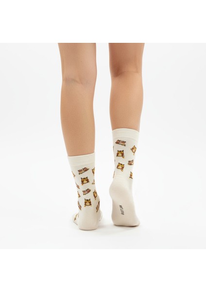 I Love Owl Socks – Desenli Unisex Soket Çorap indirimleri