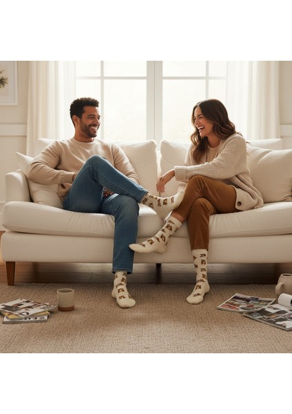 I Love Owl Socks – Desenli Unisex Soket Çorap