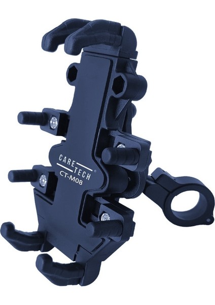 Telefon Tutucu CT-M08 Titreşim Modüllü Gidon ve Ayna Bağ