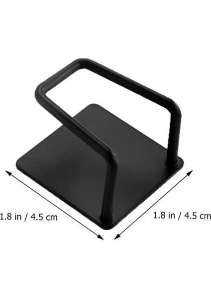 Dilan Store 4 Adet Siyah Musluk Yanı Sünger'lik Sünger Askılığı Evye Sünger'liği Banyo Mutfak Düzenleyici D-1 fırsatları