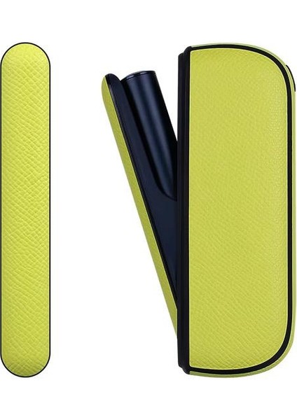 Iqos Illuma Kılıf Deri Kapaklı Sarı (Terea Ile Çalışan Cihaza Uygundur)